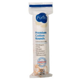 Purita Premium Cotton Rounds